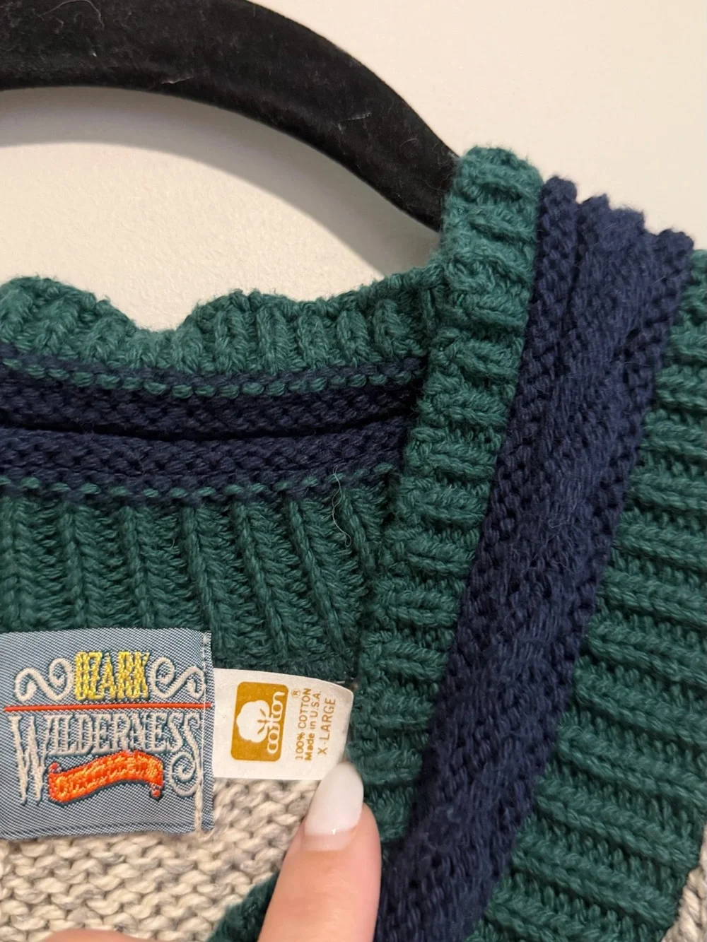 Vintage Ozark Wilderness Sweater